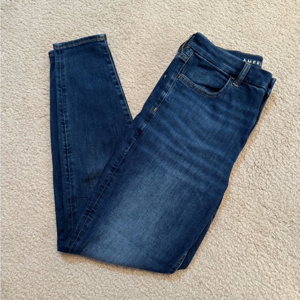 American Eagle, regular, high rise jegging